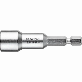 PB Swiss Tools PB E6.200/11 Socket Wrench Bit, Design E 6.3 (1/4")