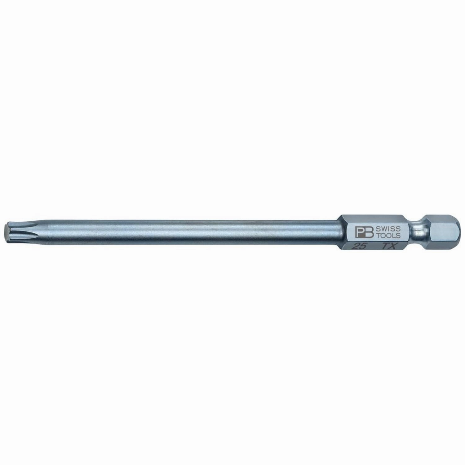PB Swiss Tools PB E6L.400/25-95 PrecisionBit TORX, 95 mm Long Blade, Size T25