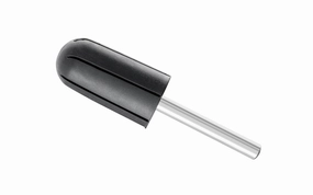 Pferd 27/32" x 1-9/16" Policap Expanding Radius Rubber Head - 1/4" Shank