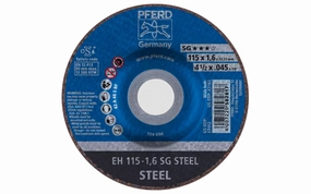 Pferd 4-1/2" Cut-Off Wheel - .045" Thick ~ 7/8" Arbor