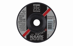 Pferd 4" Grinding Wheel - 1/4" Thick ~ 3/8" Arbor