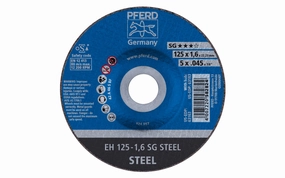 Pferd 5" Cut-Off Wheel - .045" Thick ~ 7/8" Arbor