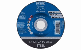 Pferd 5" Cut-Off Wheel - 3/32" Thick ~ 7/8" Arbor