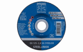 Pferd 5" Cut-Off Wheel - 3/32" Thick ~ 7/8" Arbor