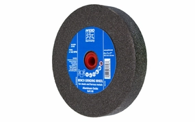Pferd 6" Aluminum Oxide Bench Grinding Wheel ~ 1" Thick - 60 Grit