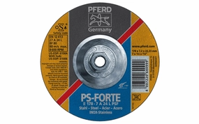 Pferd 7" Grinding Wheel - 1/4" Thick ~ 5/8-11 Thread