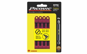 Picquic Metric Slotted Powerbit Set