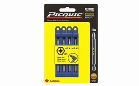 Picquic Phillips Powerbit Set - #0, #1, #2, #3 Bits