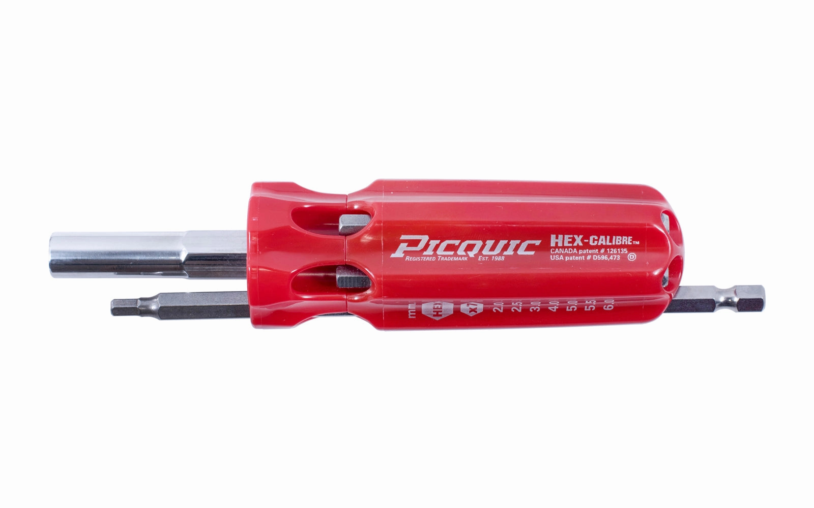 Picquic "Hex-calibre" Hex Key Multi-Bit Screwdriver - Metric