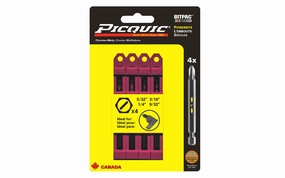 Picquic SAE Slotted Powerbit Set