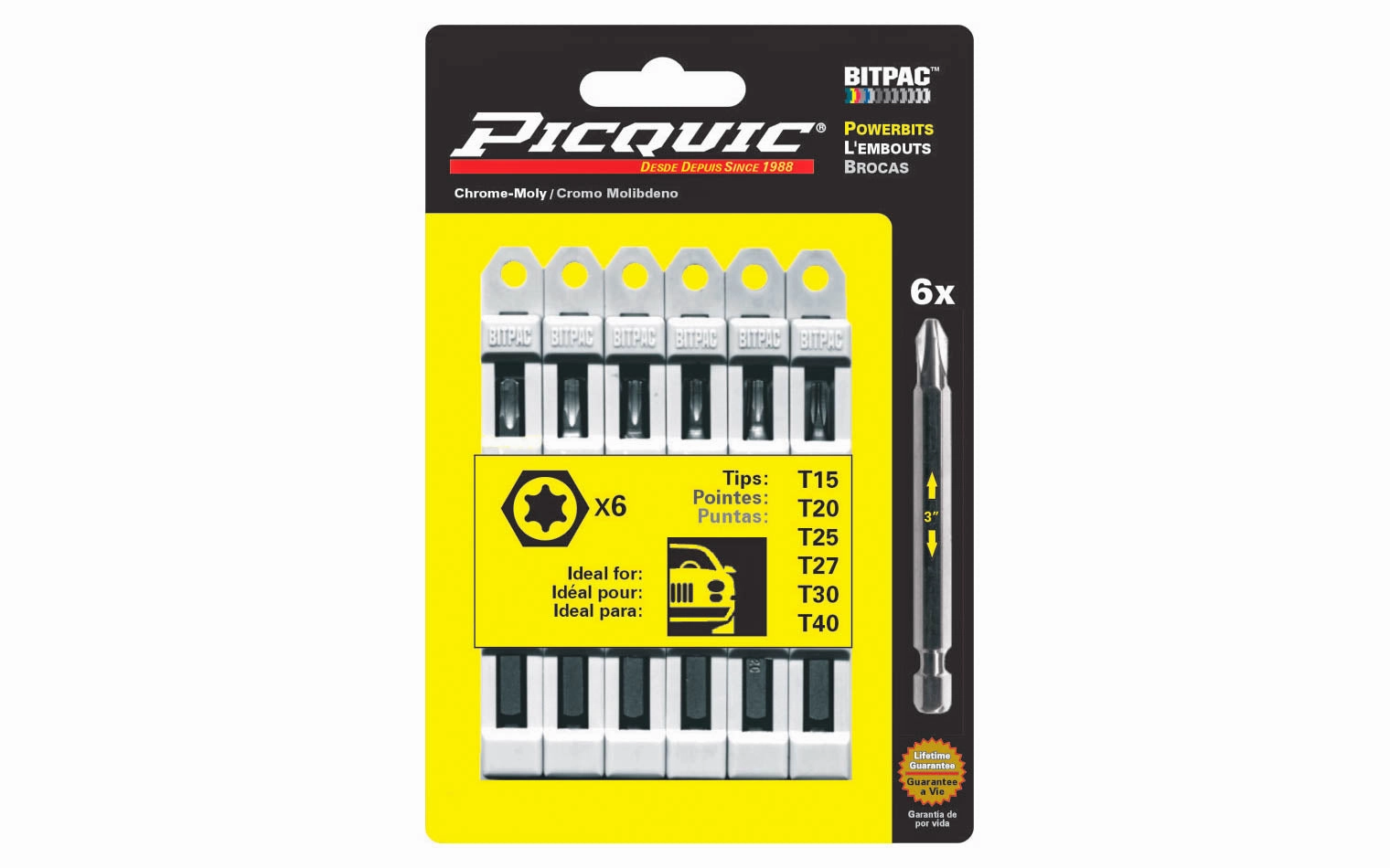Picquic Torx Powerbit Set