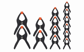 Pony 14 Pack Assorted Spring Clamps