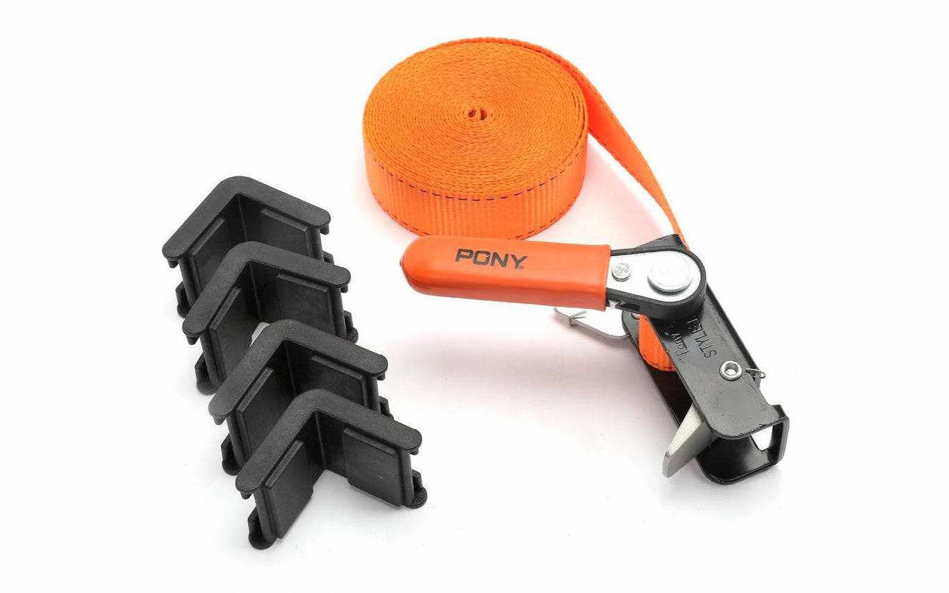 Pony 1" x 15' Nylon Band Clamp with Ratcheting Handle