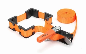 Pony 1" x 15' Nylon Band Clamp with Ratcheting Handle