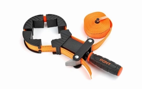 Pony 1" x 15' Rapid Acting Band Clamp with Large Handle
