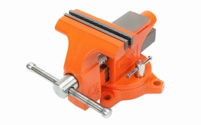 Pony 4-1/2" Light-Duty Bench Vise with Swivel Base ~ 3" Jaw Opening