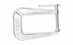 Pony C-Clamp ~ 1-3/8" Opening Capacity x 3-1/2" Jaw Depth