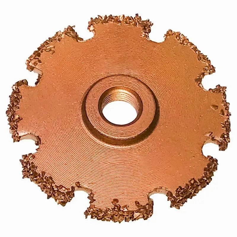Rema 2" Dia. Finishing Slotted Rasps (3/8" AH)