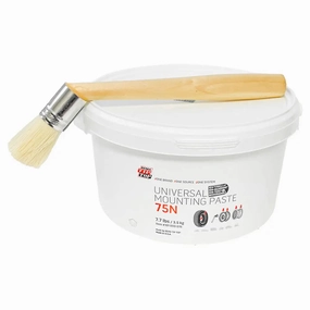 Rema 75N Low-Profile Mounting Paste 7.7 lbs w/ FREE Brush