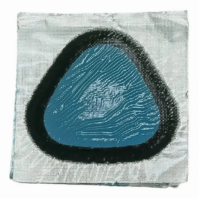 Rema Blue Triangle Section Repair ID Patches (Bag of 50)