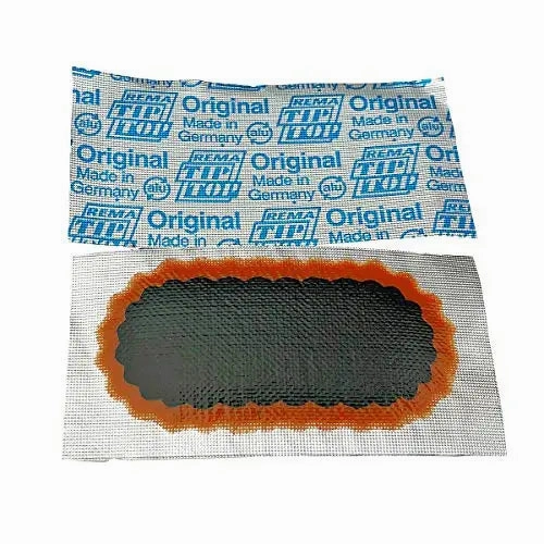 Rema F2 Oval Patches - Bicycle Flat Tire Tube Puncture Repair Kit (100/Box)