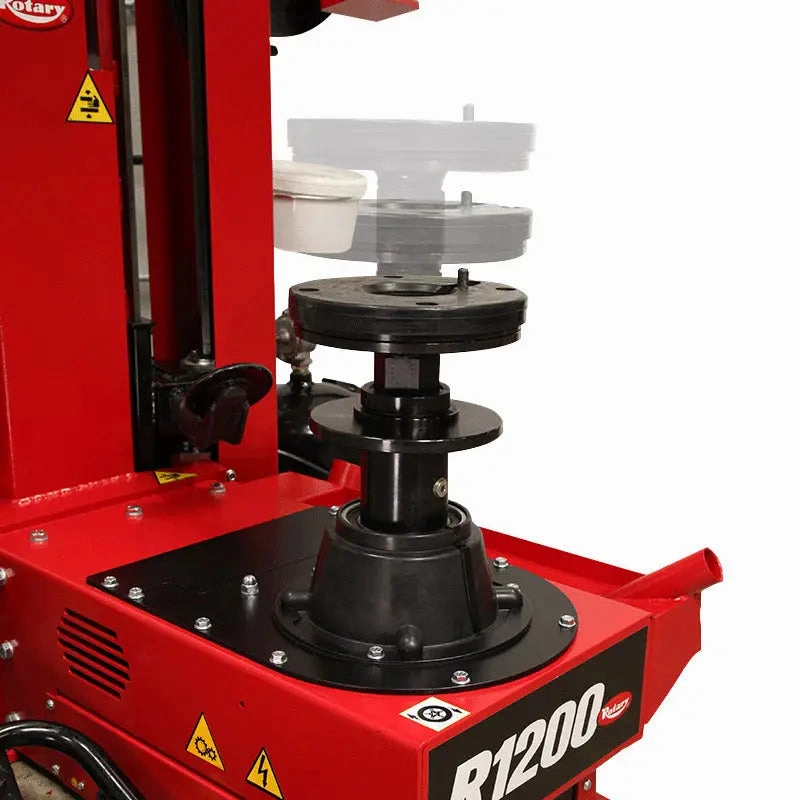 Rotary Auto Center-Post Leverless Tire Changer, Dual Roller - R1200