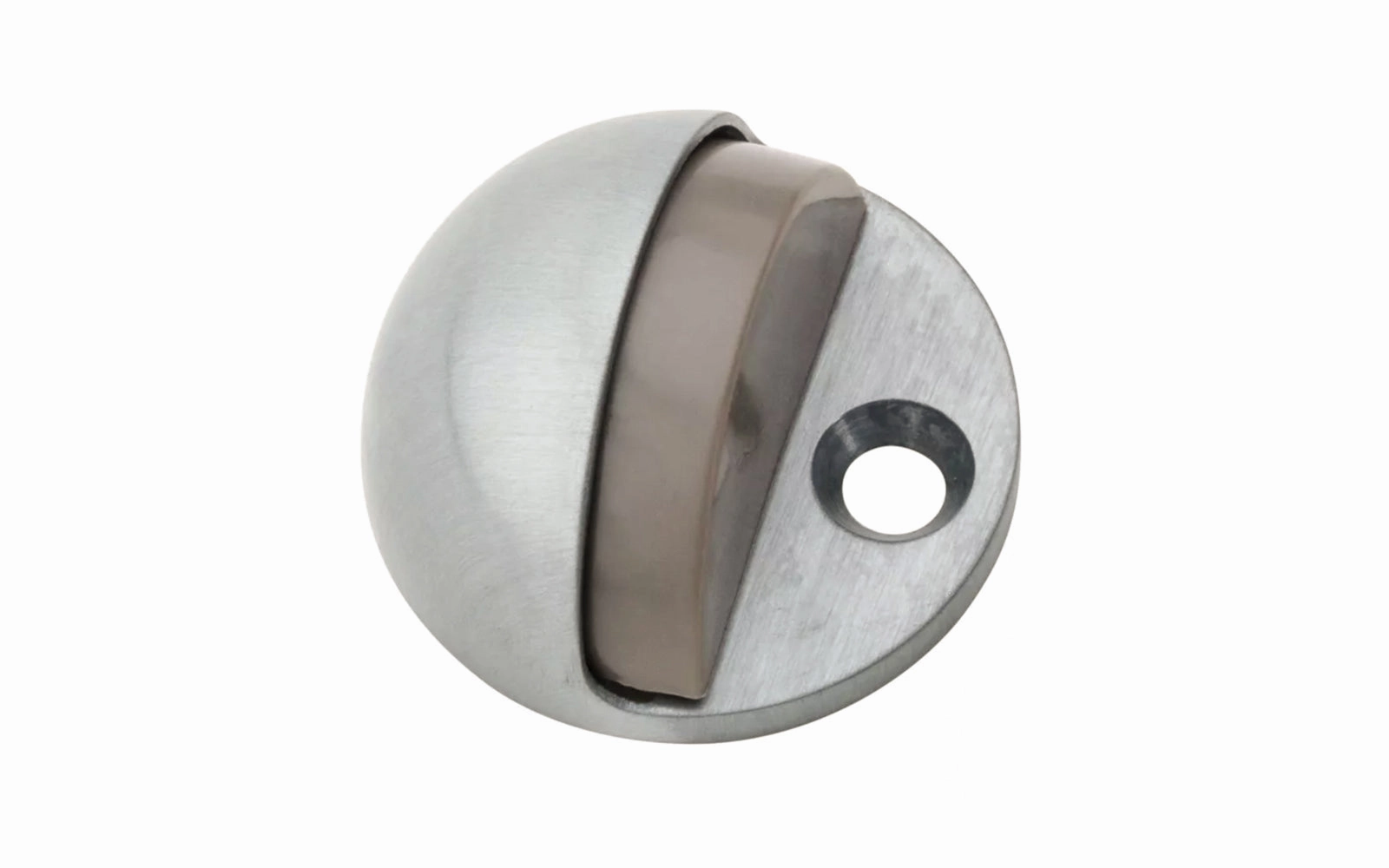 Satin Chrome Finish Adjustable Floor Door Stop