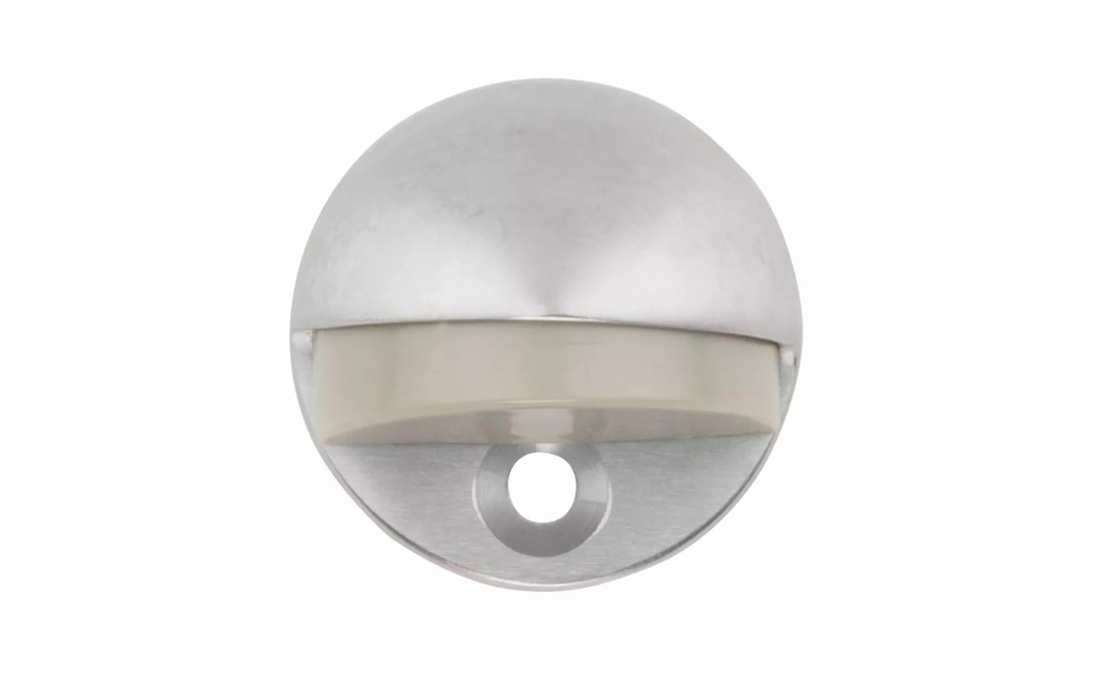 Satin Chrome Finish Solid Brass Floor Door Stop