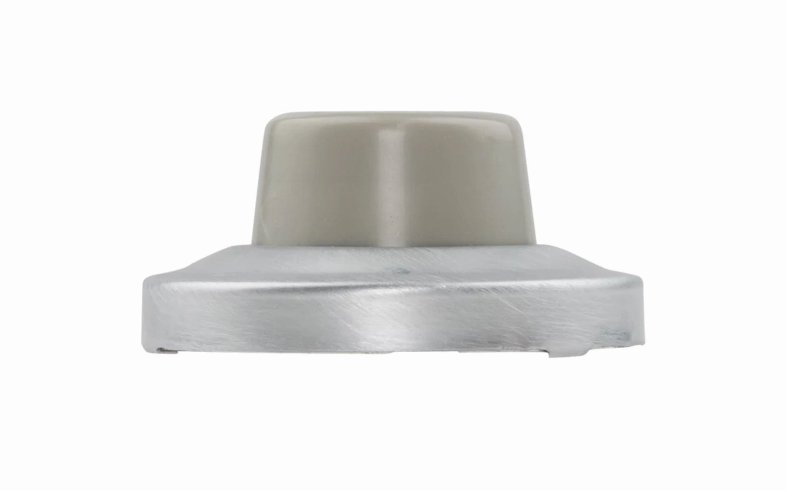 Satin Chrome Finish Solid Brass Wall Door Stop