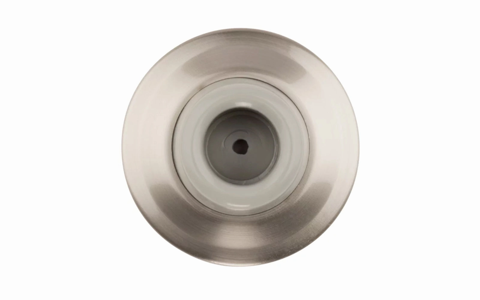 Satin Nickel Finish Solid Brass Wall Door Stop