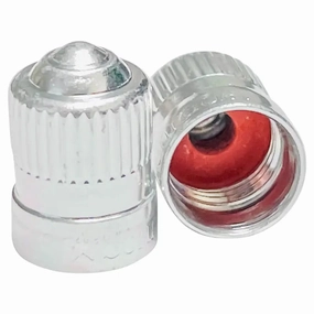 Schrader Aluminum Valve Cap (100/Box)