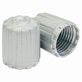 Schrader Grey Plastic Valve Cap (100/Box)
