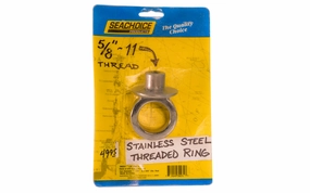 Seachoice 1-1/2" Diameter Eye Stainless Threaded Lifting Ring