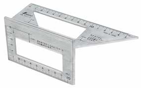 Shinwa 45 & 90 Aluminum Layout Miter Gauge