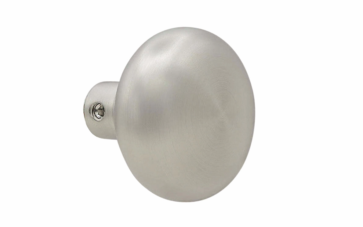 Single Brass Classic Smooth Doorknob