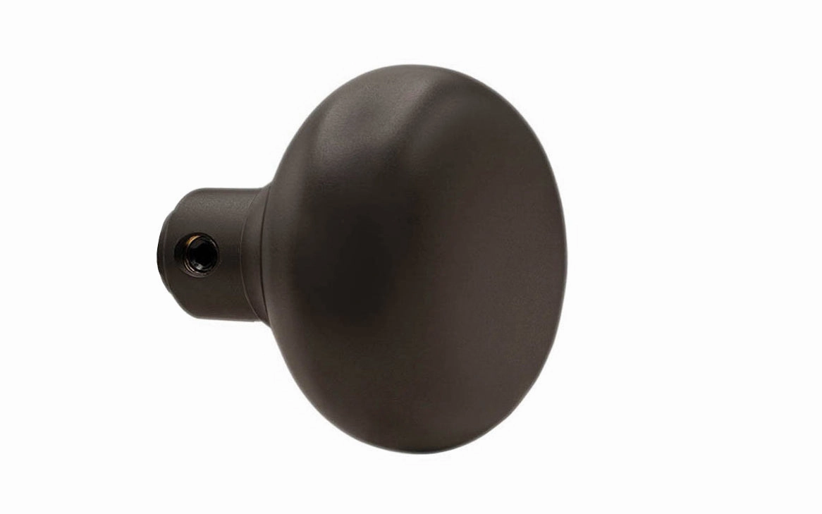 Single Solid Brass Core Classic Smooth Doorknob