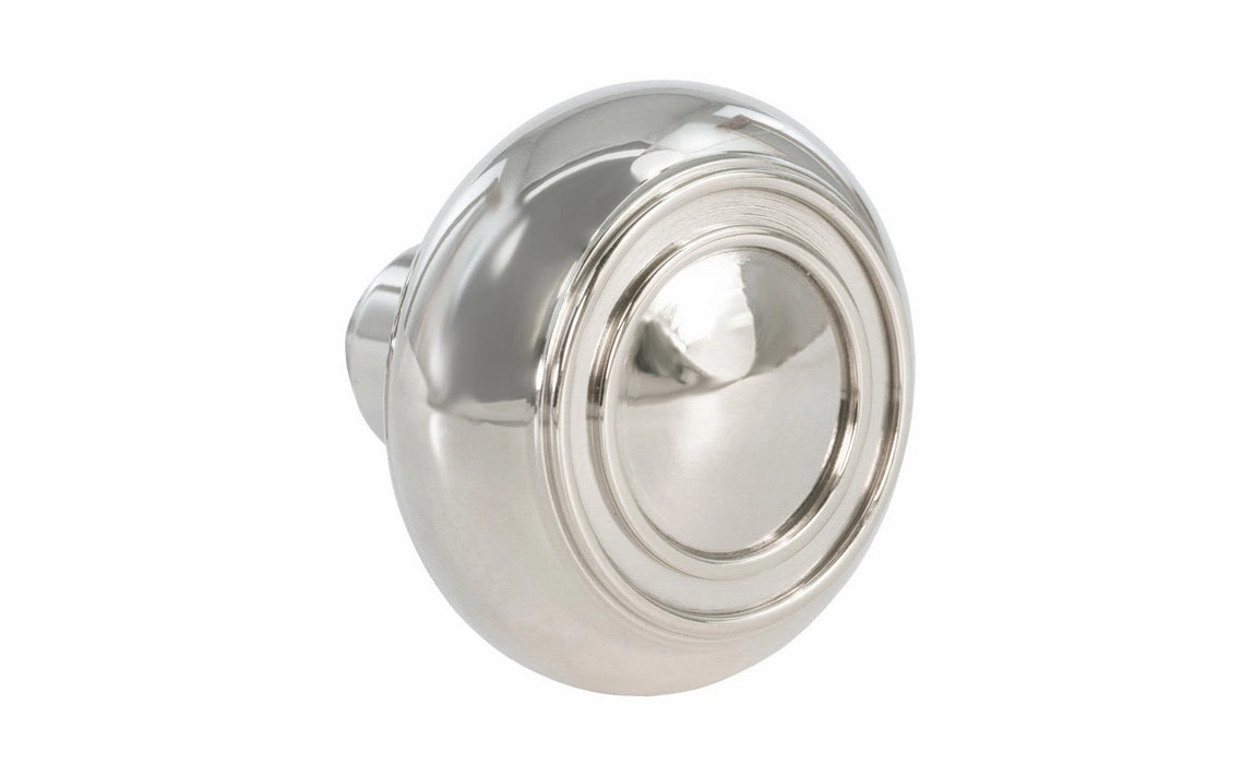 Single Solid Brass Core "Circle-Ring" Doorknob