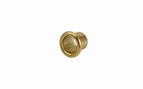 Sleeve for 1/4" Shelf Support Pin - Brass Finish