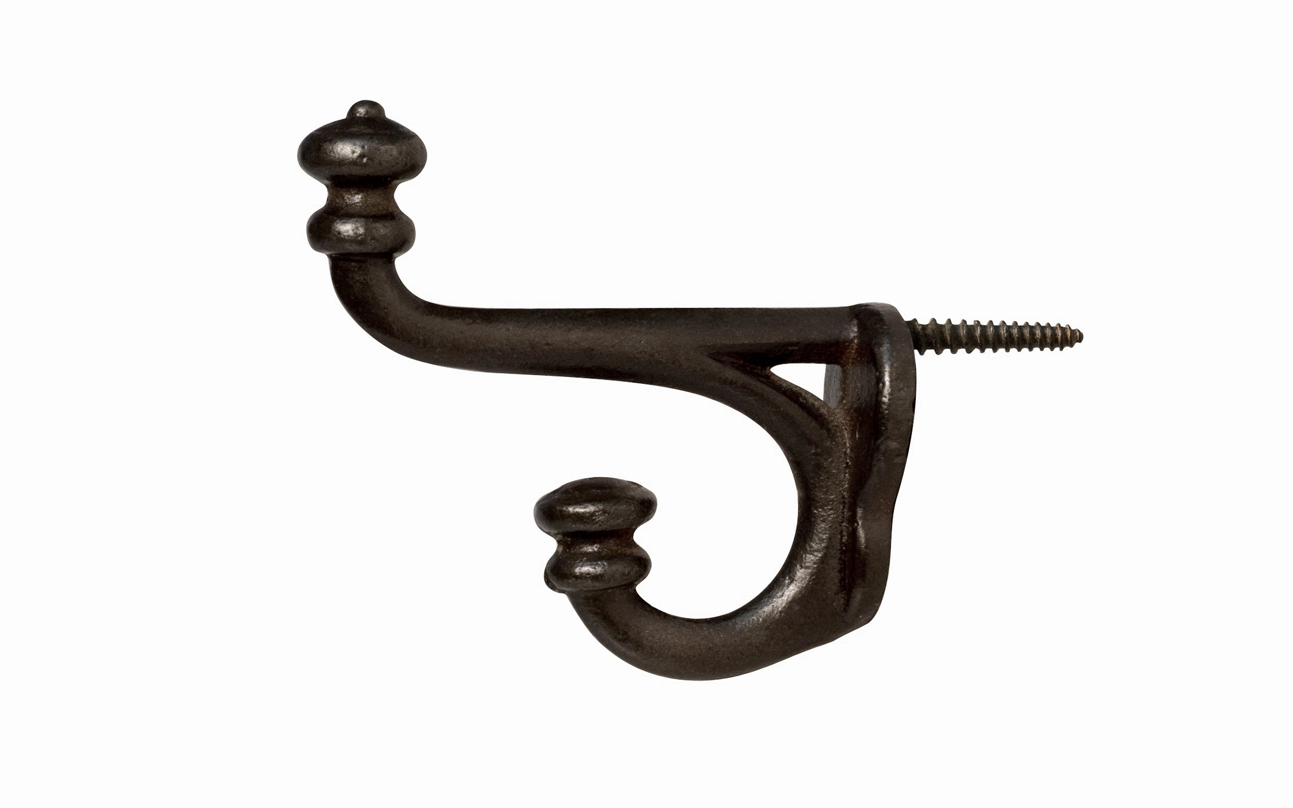 Small Cast Iron Screw Hook