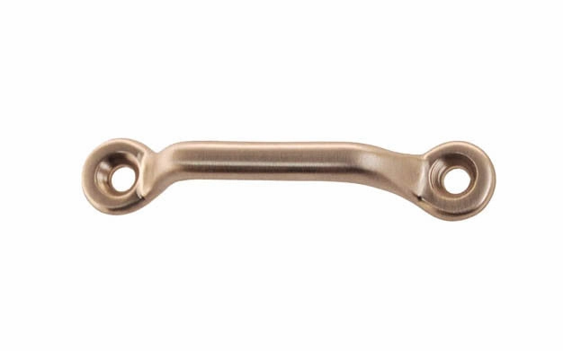 Small Solid Brass Handle ~ 2-3/8" On Centers
