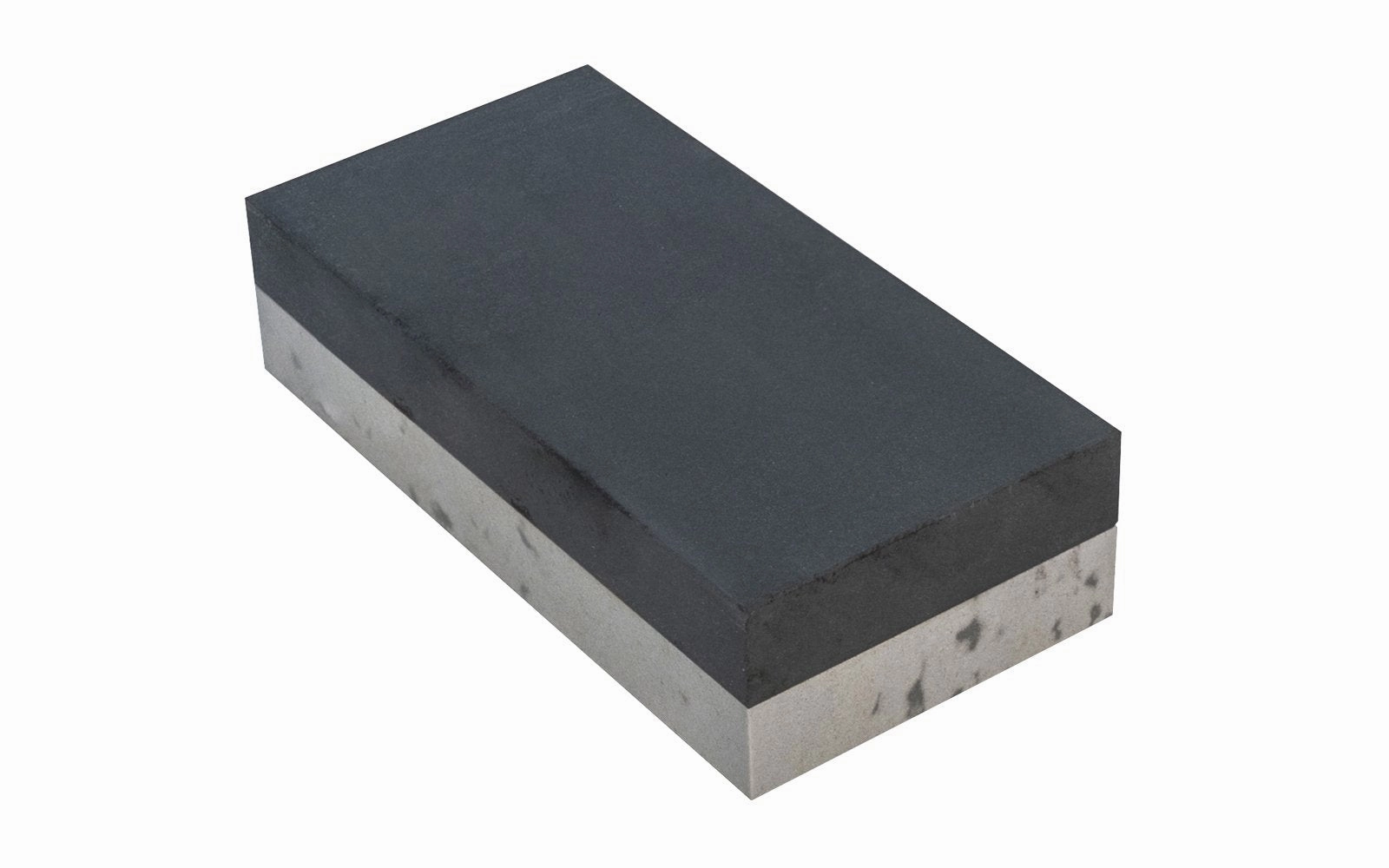 Soft/Black Hard Combination Arkansas Bench Stone with Wooden Box ~ 4" x 2"