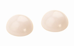 Softstop Almond Wall Door Bumpers - 2 Pack