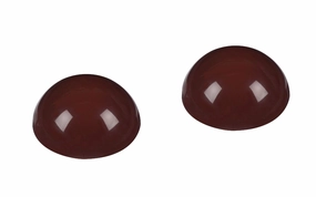 Softstop Brown Wall Door Bumpers - 2 Pack