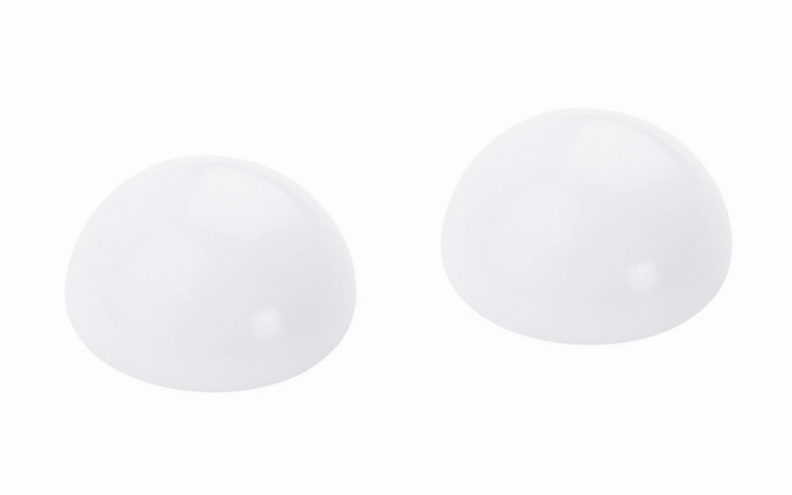 Softstop White Wall Door Bumpers - 2 Pack