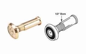 Solid Brass 180 Angle Door Viewer