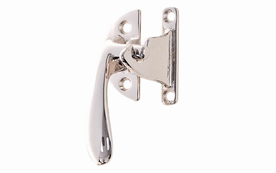 Solid Brass 3/8" Offset Latch ~ Left Hand