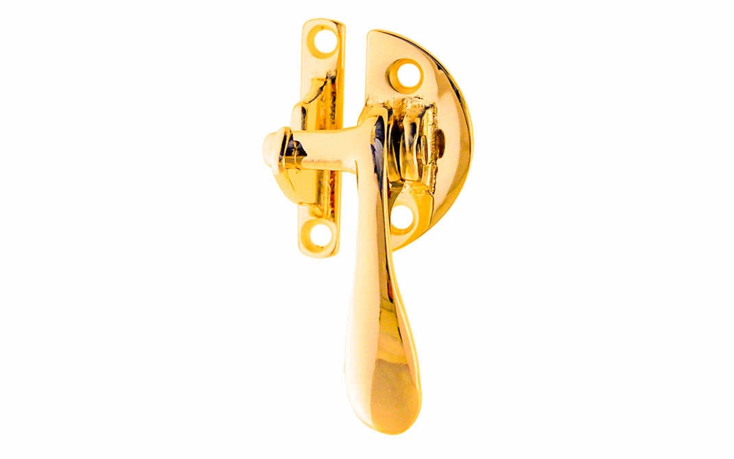 Solid Brass 3/8" Offset Latch ~ Right Hand