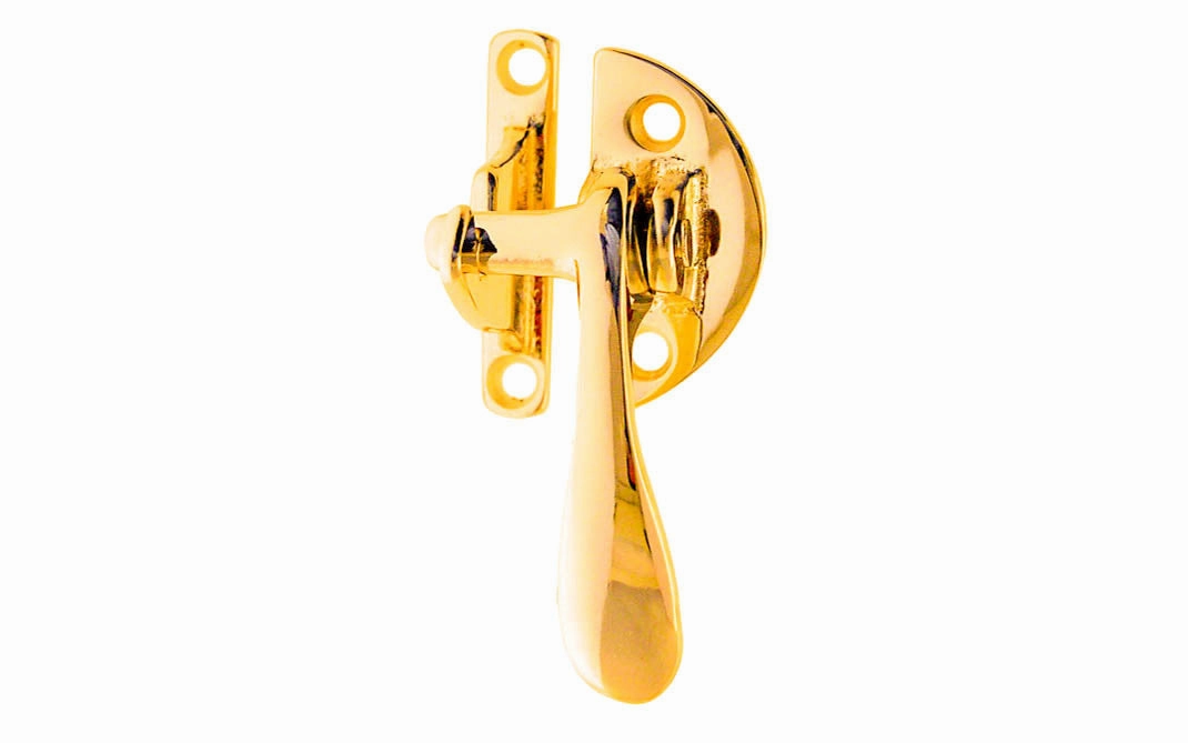 Solid Brass 3/8" Offset Latch ~ Right Hand