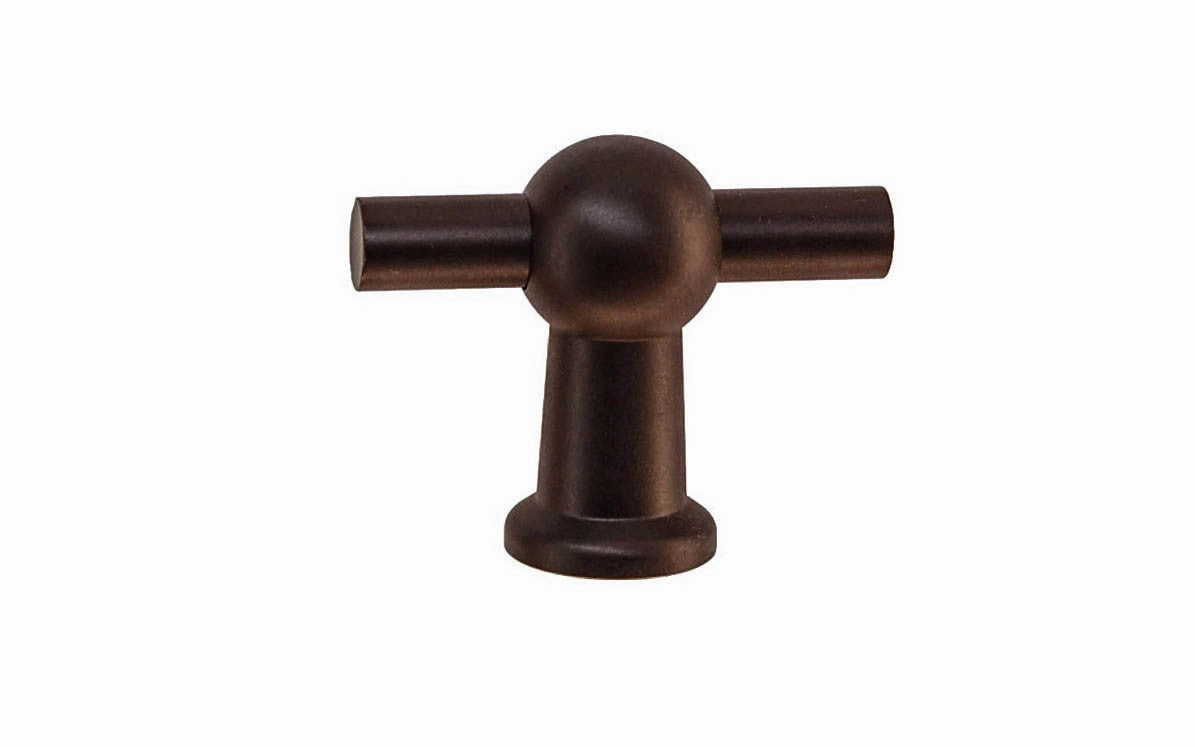 Solid Brass Ball-Style Handle ~ 1-3/4" Wide