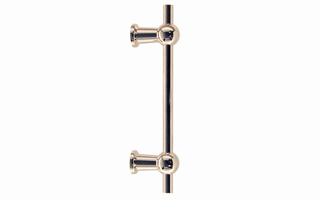Solid Brass Ball-Style Handle ~ 3-3/4" On Centers